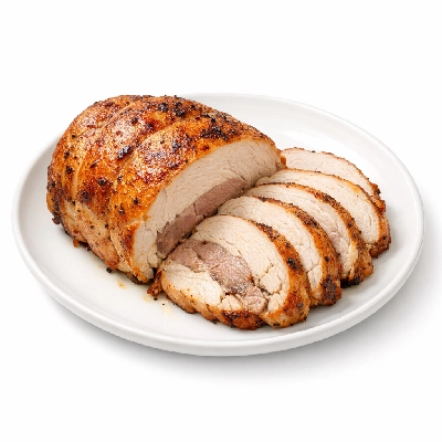 Turkey roast boneless frozen seasoned light and dark meat roasted