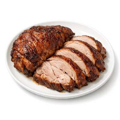 Turkey thigh roasted meat only