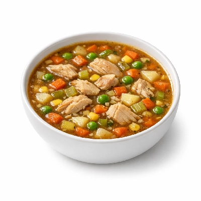 Turkey vegetable soup
