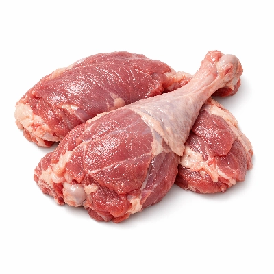 Turkey young tom dark meat only raw