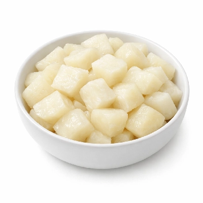 Turnips boiled without salt