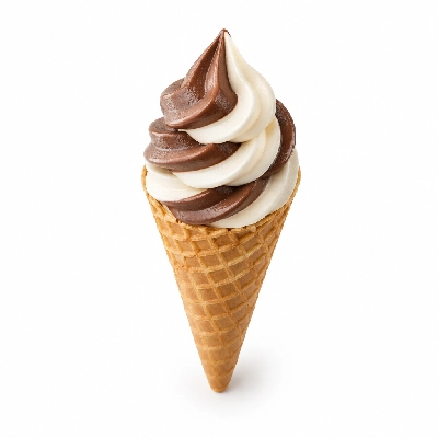 Twistee Treat Chocolate Vanilla Cake Cones Large