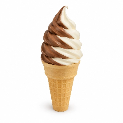 Twistee Treat Chocolate Vanilla Cake Cones Medium
