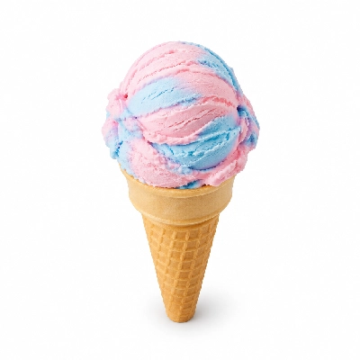 Twistee Treat Cotton Candy Cake Cones Kiddie