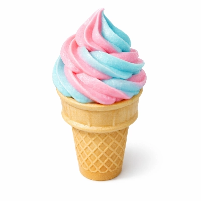 Twistee Treat Cotton Candy Cake Cones Large