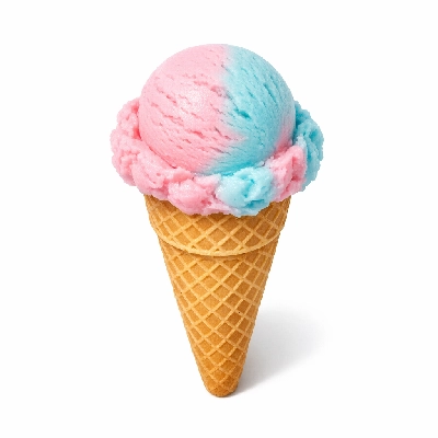 Twistee Treat Cotton Candy Waffle Cones Small