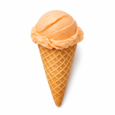 Twistee Treat Orange Waffle Cones Large
