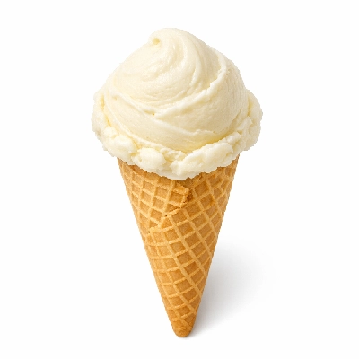 Twistee Treat White Chocolate Waffle Cones Small