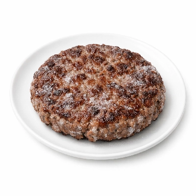 Usda commodity beef patties 100% frozen cooked