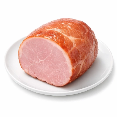 Usda commodity pork cured ham boneless cooked heated