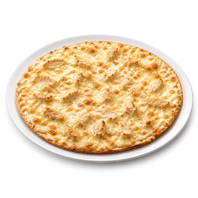 Valentino's Chicken Alfredo Pizza 16 Inch Thin Crust