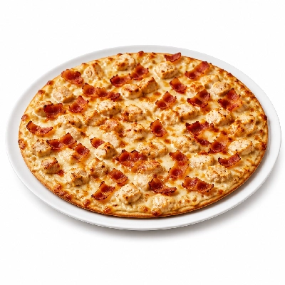 Valentino's Chicken Bacon Ranch Pizza 13 Inch Thin Crust