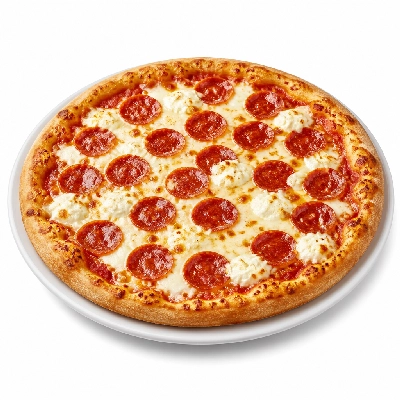 Valentino's Deluxe Pepperoni Pizza with Cream Cheese 13 Inch