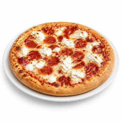 Valentino's Deluxe Pepperoni Pizza with Cream Cheese 6 Inch