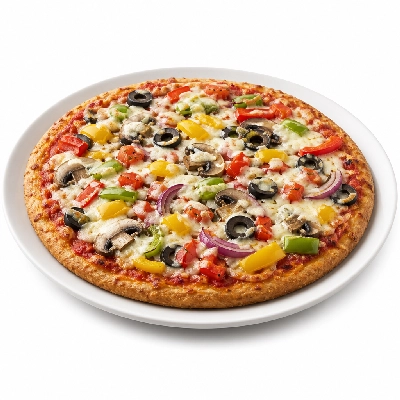 Valentino's Garden Vegetarian Pizza 10 Inch Gluten Free Crust