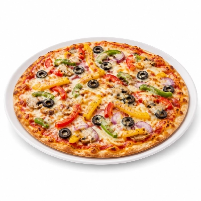 Valentino's Garden Vegetarian Pizza 12 Inch Thin Crust