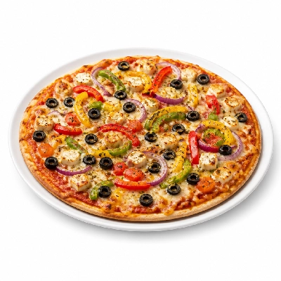 Valentino's Garden Vegetarian Pizza 16 Inch Thin Crust