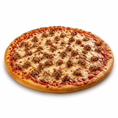 Valentino's Old World Pizza with Pinched Italian Sausage 10 Inch
