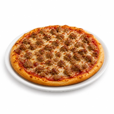 Valentino's Old World Pizza with Pinched Italian Sausage 10 Inch Gluten Free Crust