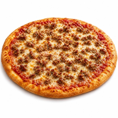 Valentino's Old World Pizza with Pinched Italian Sausage 12 Inch