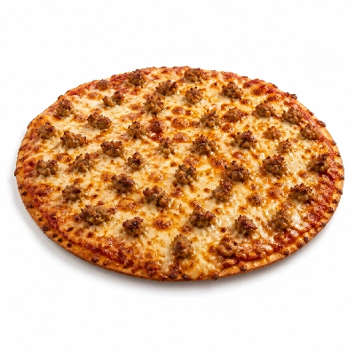 Valentino's Old World Pizza with Pinched Italian Sausage 12 Inch Thin Crust