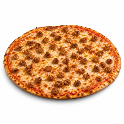 Valentino's Old World Pizza with Pinched Italian Sausage 13 Inch Thin Crust