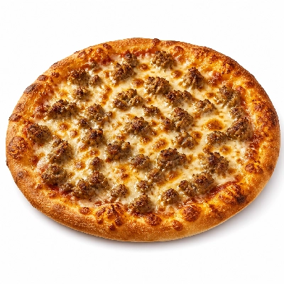 Valentino's Old World Pizza with Pinched Italian Sausage 14 Inch