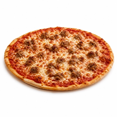 Valentino's Old World Pizza with Pinched Italian Sausage 16 Inch Thin Crust