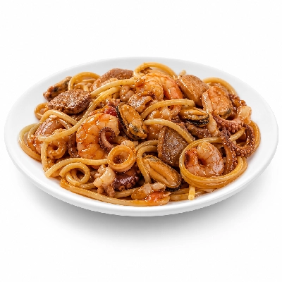 Valentino's Pasta Alla Terra E Mare Dinner