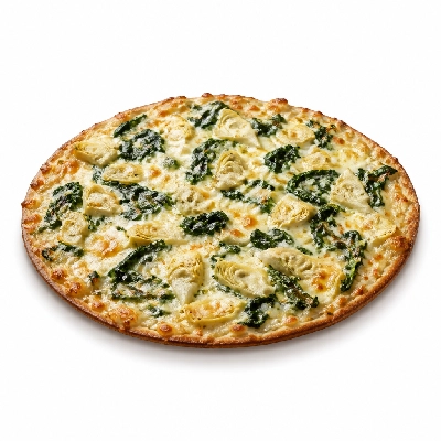 Valentino's Spinach & Artichoke Pizza 10 Inch Thin Crust