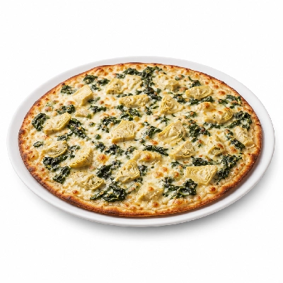 Valentino's Spinach & Artichoke Pizza 16 Inch Thin Crust