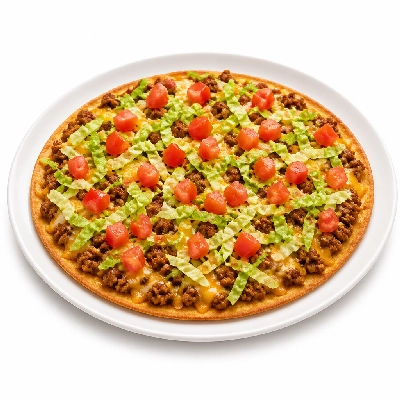 Valentino's Taco Pizza 14 Inch Thin Crust