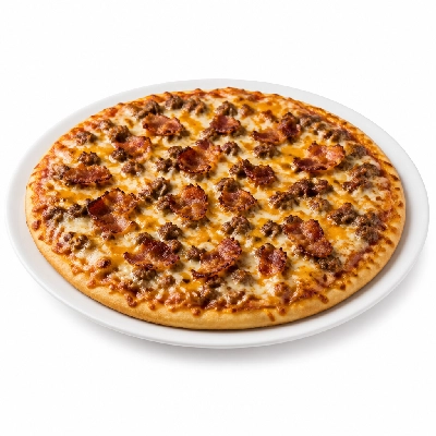 Valentino's The Original Bacon Cheeseburger Pizza 10 Inch