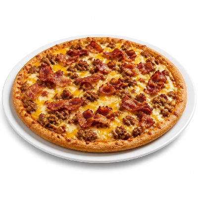 Valentino's The Original Bacon Cheeseburger Pizza 10 Inch Gluten Free Crust