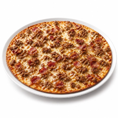 Valentino's The Original Bacon Cheeseburger Pizza 13 Inch Thin Crust