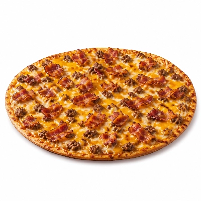 Valentino's The Original Bacon Cheeseburger Pizza 14 Inch Thin Crust