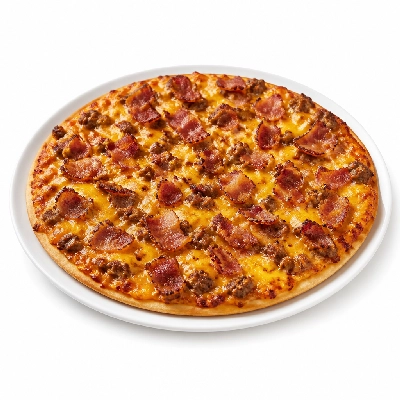 Valentino's The Original Bacon Cheeseburger Pizza 16 Inch Thin Crust