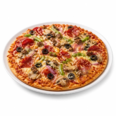 Valentino's Val's Original Special Pizza 13 Inch Thin Crust