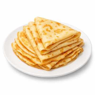 Vanilla crepes