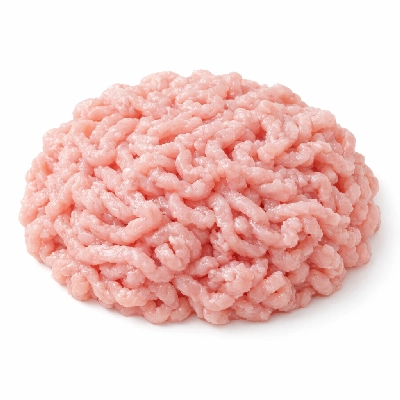 Veal ground raw