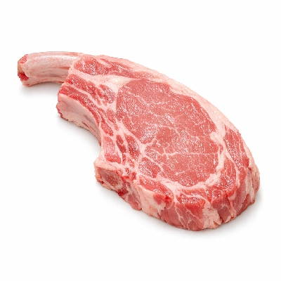 Veal rib separable lean and fat raw