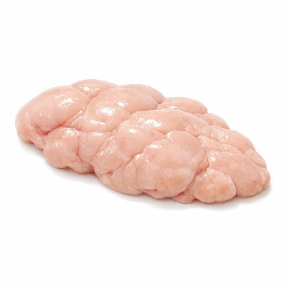 Veal variety meats and by-products pancreas raw