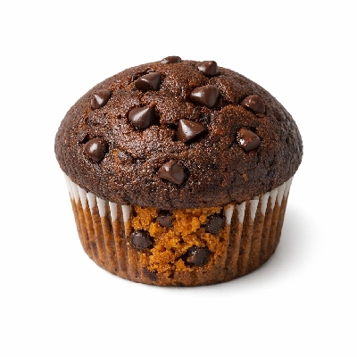 Vegan Chocolate Pumpkin Muffins