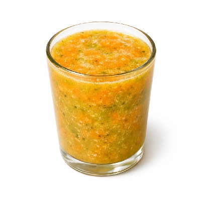 Vegetable and fruit juice drink reduced calorie with low-calorie sweetener added vitamin c