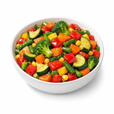 Vegetable Medley with Dressing