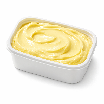 Vegetable oil-butter spread tub salted