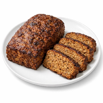 Vegetarian meatloaf or patties