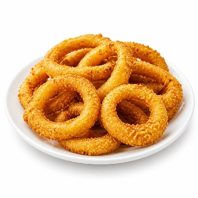 Village Inn 2 Fried Onion Rings for Lunch and Dinner