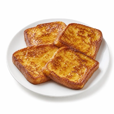 Village Inn Breakfast Items Griddle Lover's Favorite with 4 French Toast & Syrup