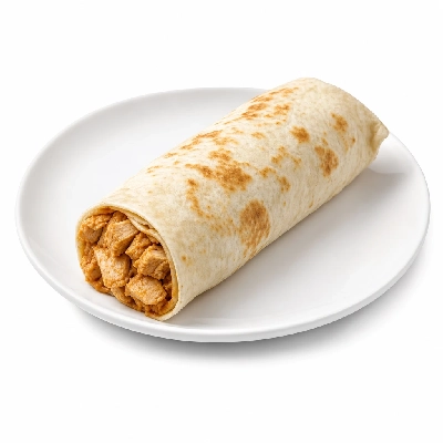 Village Inn Breakfast Items Santa Fe Burrito with Chicken
